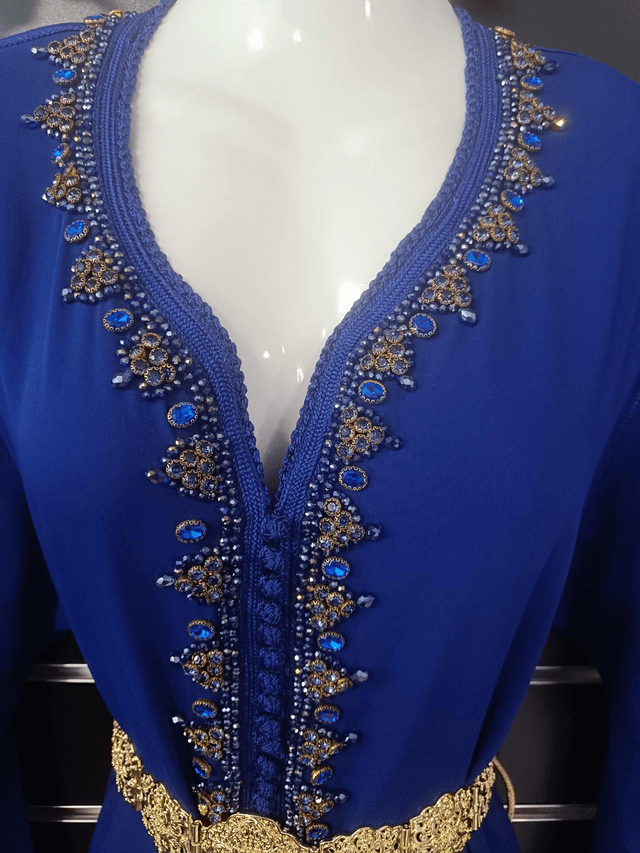 Caftan Bleu roi 